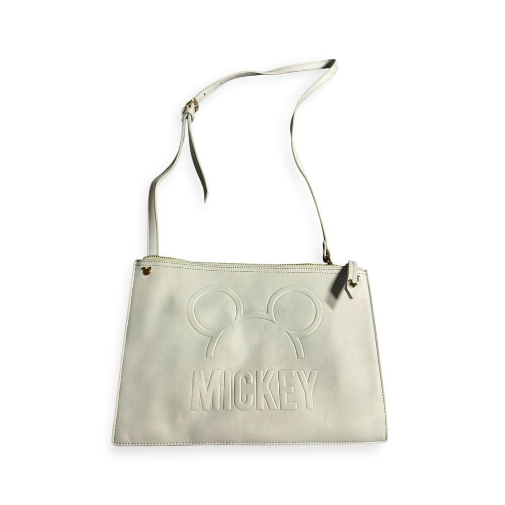 Original Mickey Light Blue Thin Crossbody w/ Logo Y2K